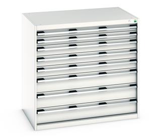 1050mmW x 750mmD Bott Cubio 8 Drawer Cabinet 1050Wx750Dx1000mmH